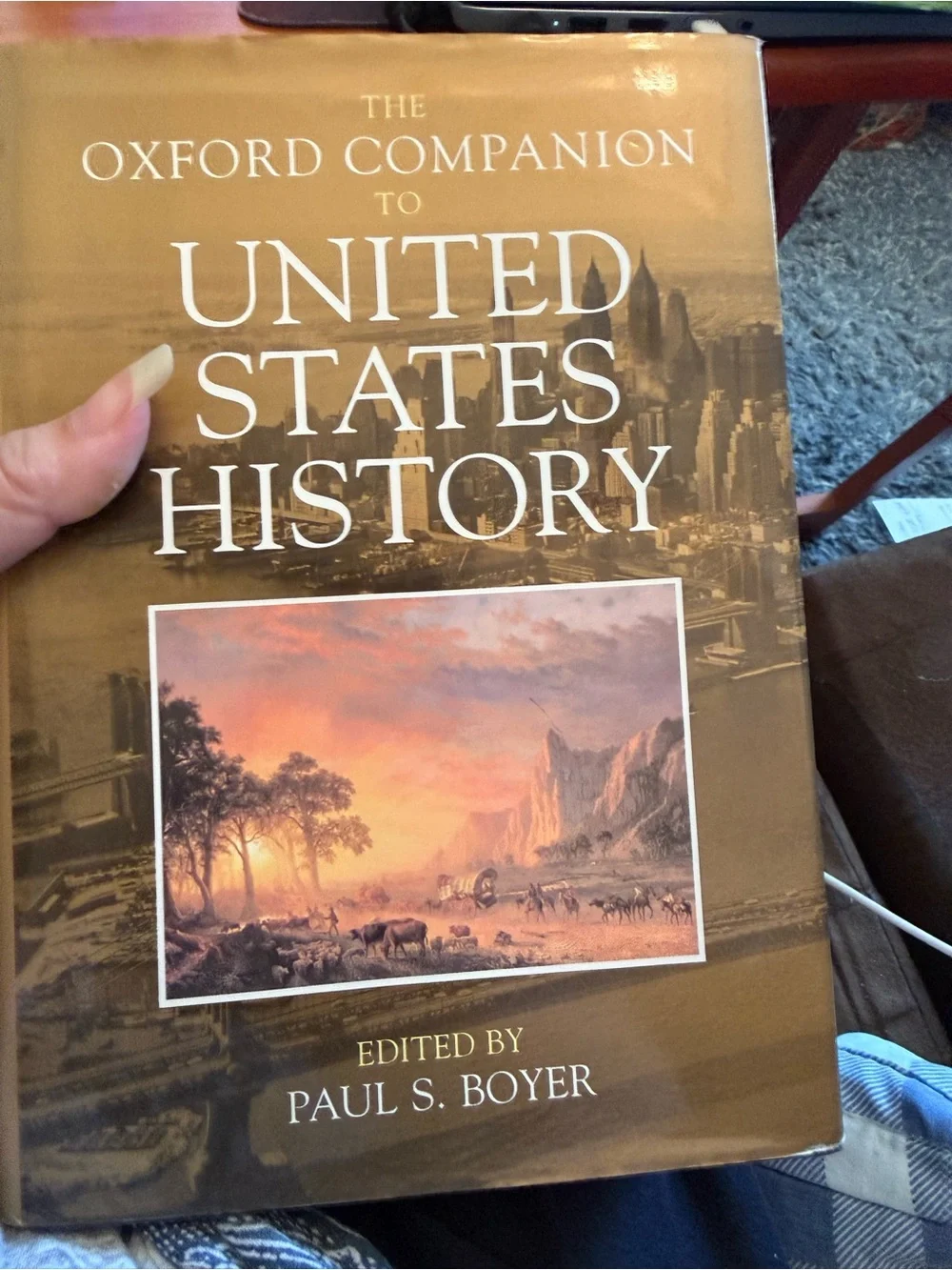 The Oxford Companion to United States History  Hardcover Book